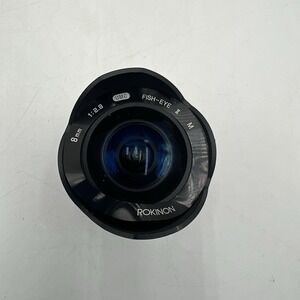 Rokinon 8mm f/2.8 UMC Fisheye II Lens Read